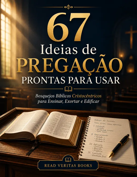 Capa do e-book 67 Ideias Prontas de Pregação