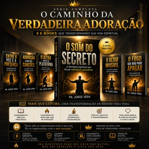 Capa do e-book O Caminho da Verdadeira Adoração
