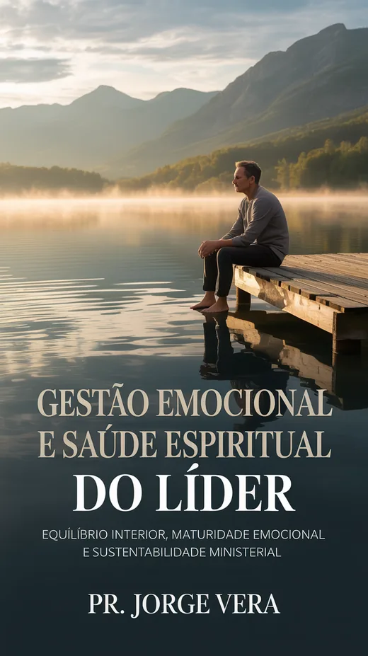 Capa do e-book Gestão Emocional e Saúde Espiritual do Líder