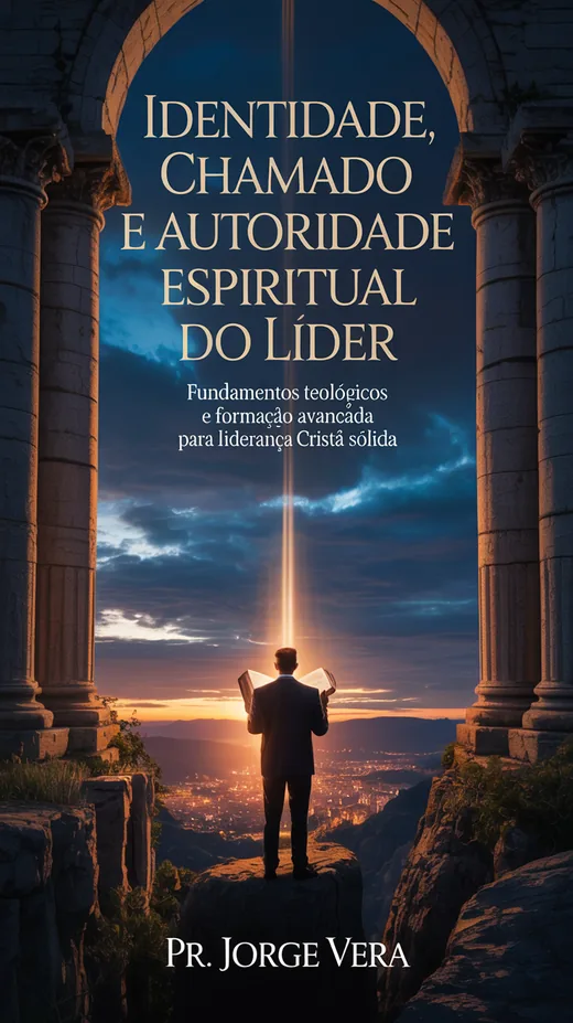 Capa do e-book Identidade, Chamado e Autoridade Espiritual do Líder